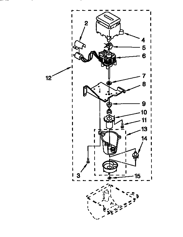 Whirlpool EC5100XEW1 pump diagram