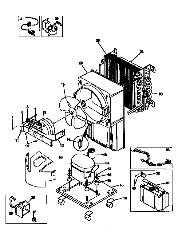 Kenmore 25357510790 unit diagram