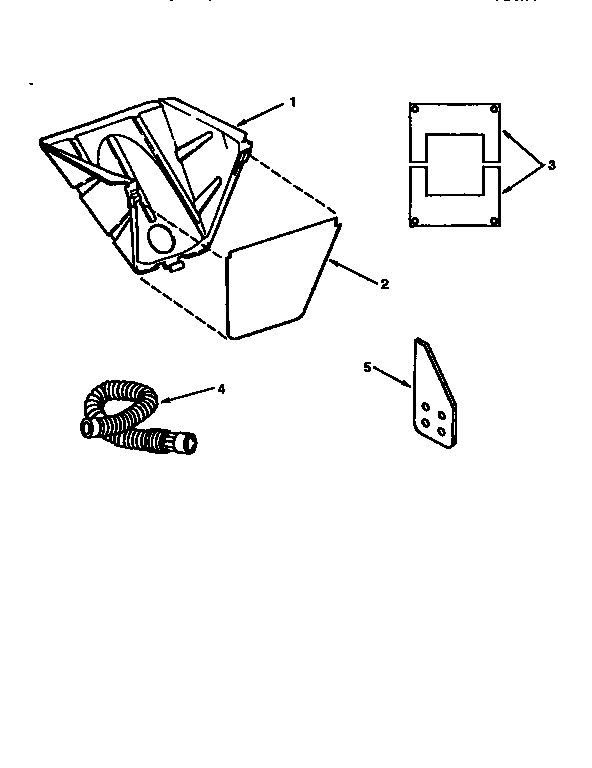Craftsman 113299510 table saw dust collector diagram