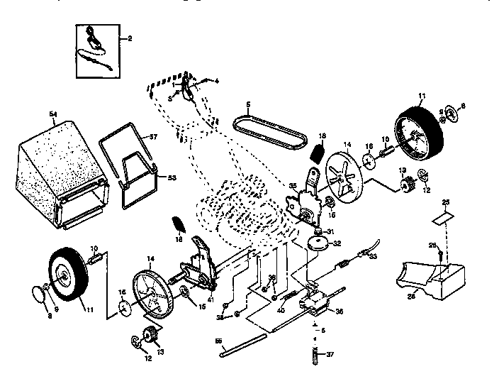 Craftsman 917379261 drive assembly diagram