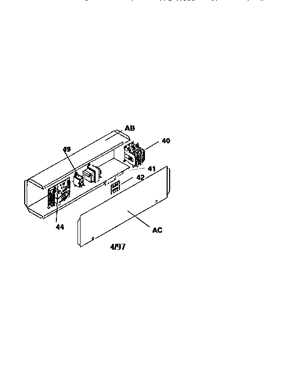 ICP PGMF60F115B blower diagram