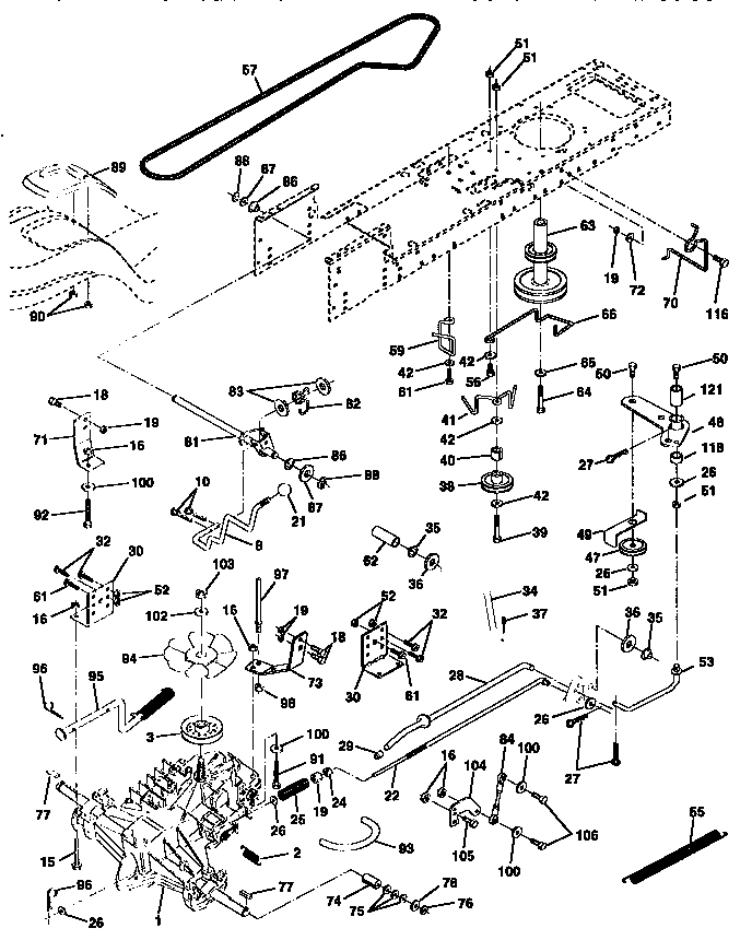 Craftsman 917258031 drive diagram