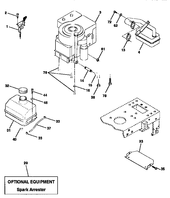 Craftsman 917258031 engine diagram