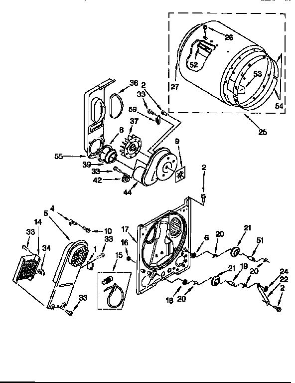 Kenmore 11066702692 bulkhead diagram