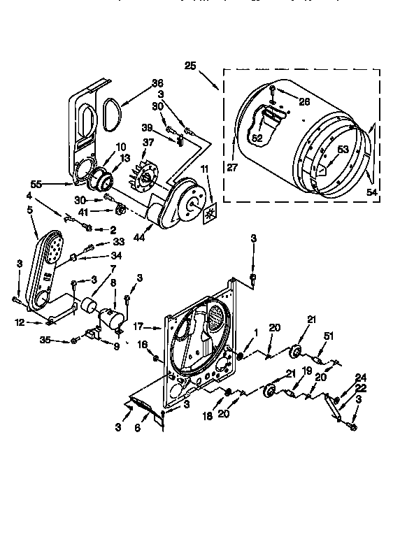 Kenmore 11076702692 bulkhead diagram