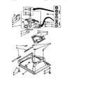 Kenmore 11027812692 machine base diagram