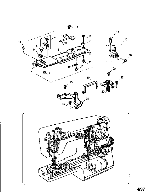 Kenmore 38517124790 top cover unit diagram