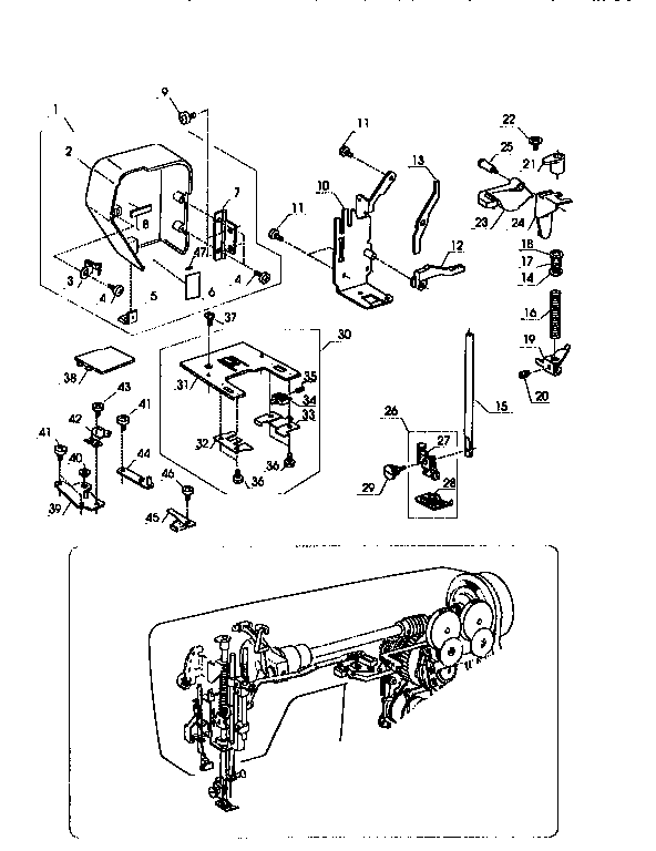 Kenmore 38517124790 needle plate diagram