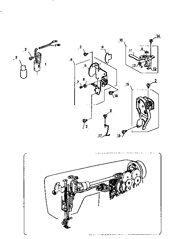 Kenmore 38517124790 thread tension diagram