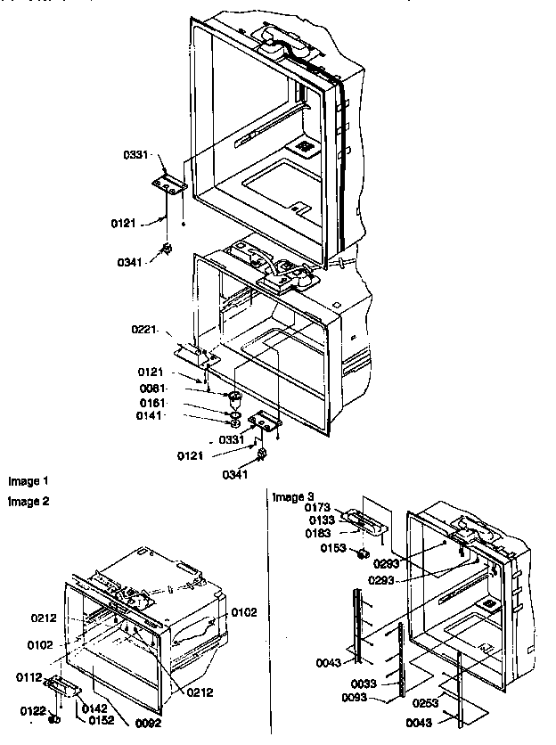 Amana 77277-P1311201WL light switches and drain funnel diagram