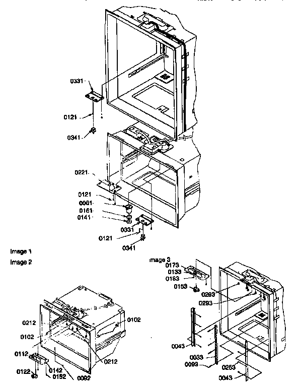 Amana 67272-P1311001WW light switches and drain funnel diagram