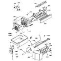 Amana 67272-P1311001WW ice maker assembly diagram