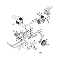 Craftsman 919165000 air compressor diagram