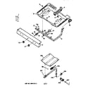 GE JGBS04BEW2AD gas & burner parts diagram