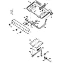 GE JGBC20BEW2WH gas & burner parts diagram