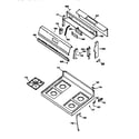 GE JGBC20WEW2WW cooktop diagram