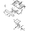 GE JGBS20BEW1WH burner & gas parts diagram