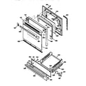 GE JGBS23AEW1AA door & drawer parts diagram