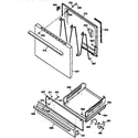GE JGBS21PEW1WH door & drawer parts diagram