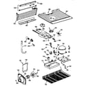 GE TBT14DAXPRWH unit parts diagram