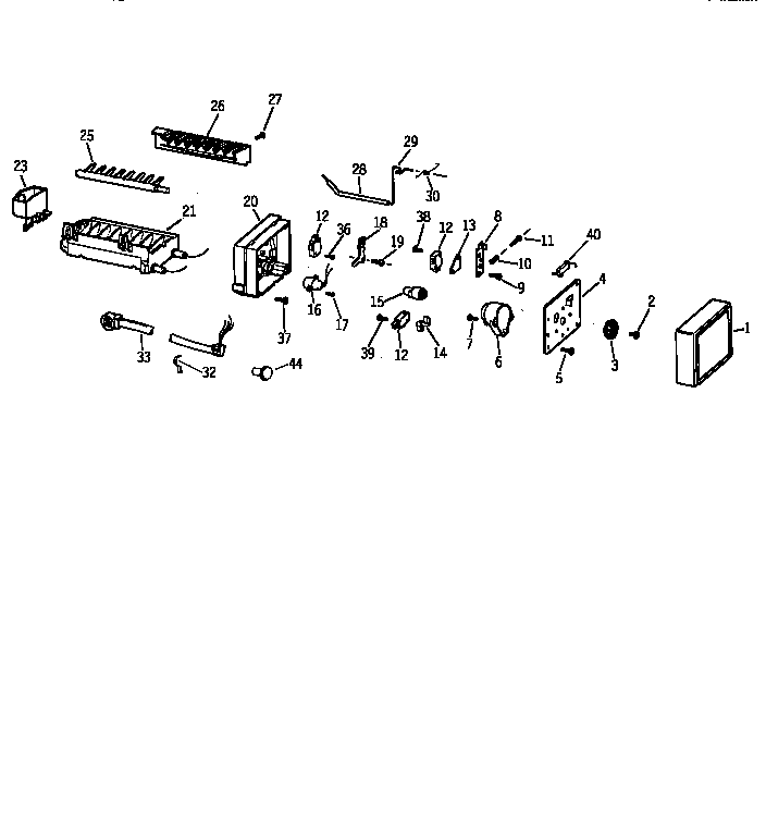 GE TFG22PRXDWW icemaker wr30x0303 diagram
