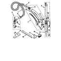 Kenmore 1162561190 hose and attachment diagram