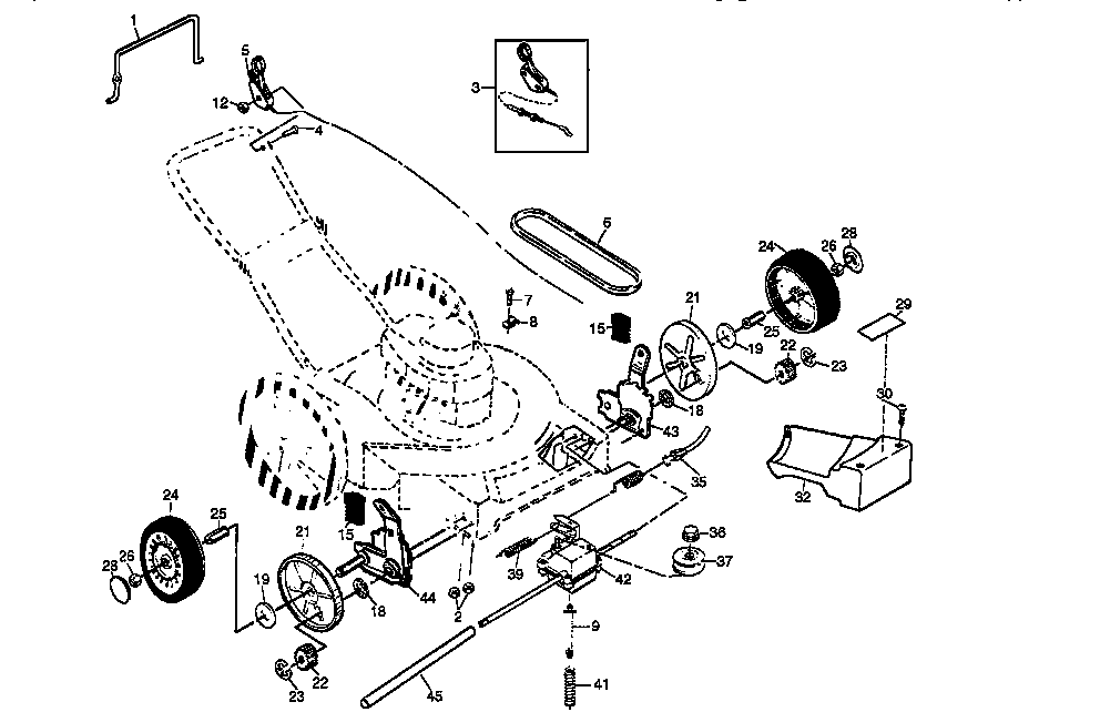 Craftsman 917379210 drive assembly diagram