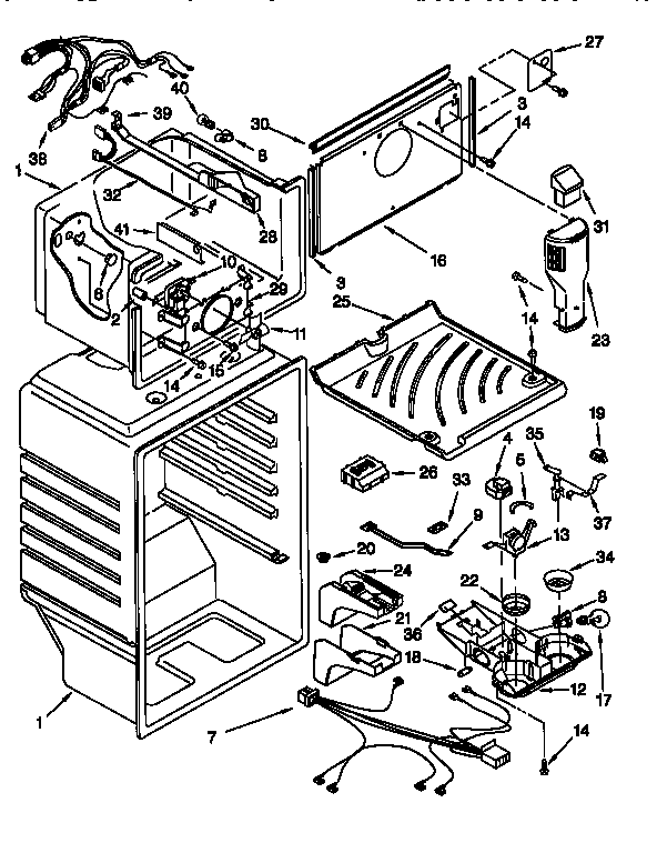 Kenmore 10677067790 liner diagram