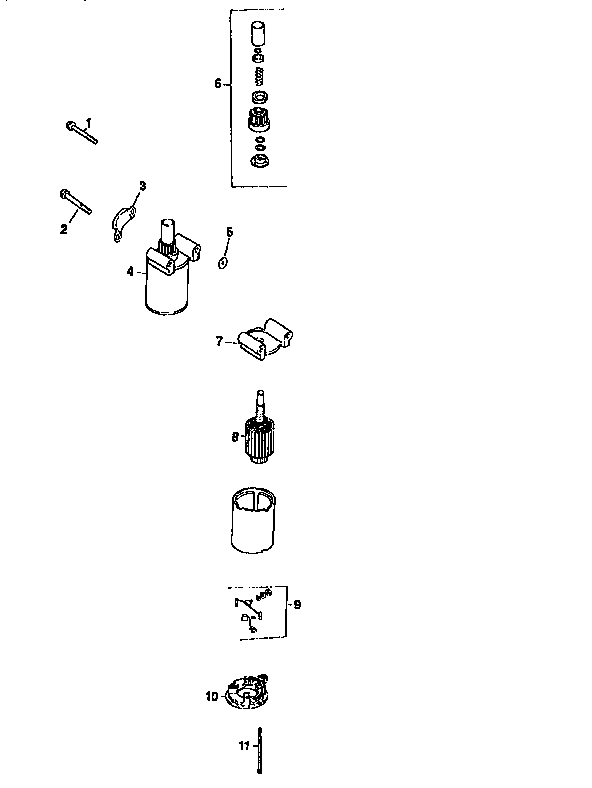 Craftsman 917251650 starting system diagram
