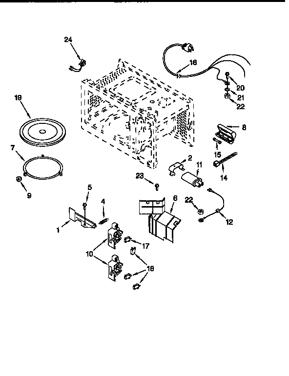 Whirlpool MT8116XEQ1 interior diagram