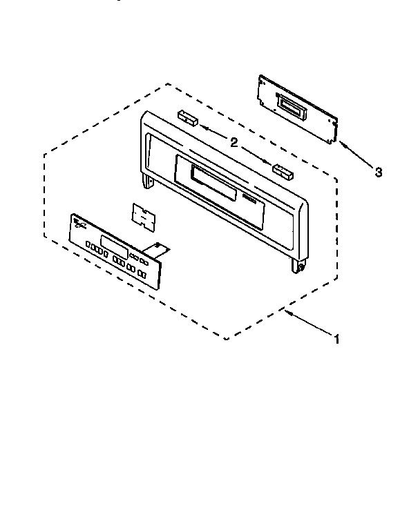 Whirlpool RBS305PDQ4 control panel diagram