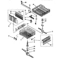 Whirlpool DU940QWDQ5 dishrack diagram