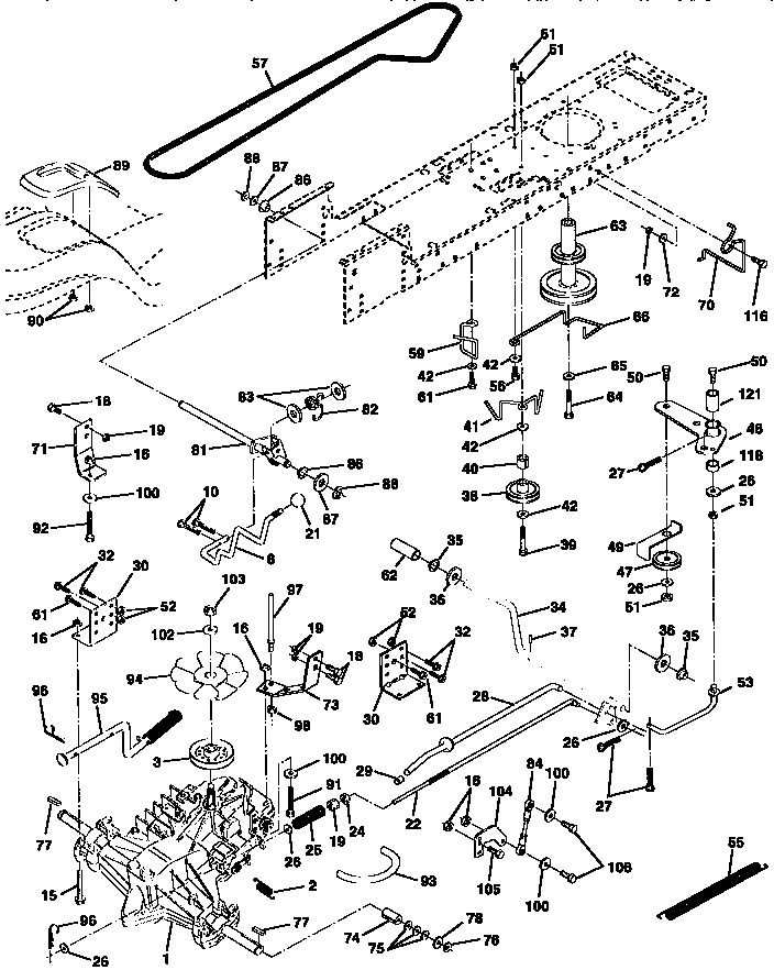 Craftsman 917259170 drive diagram