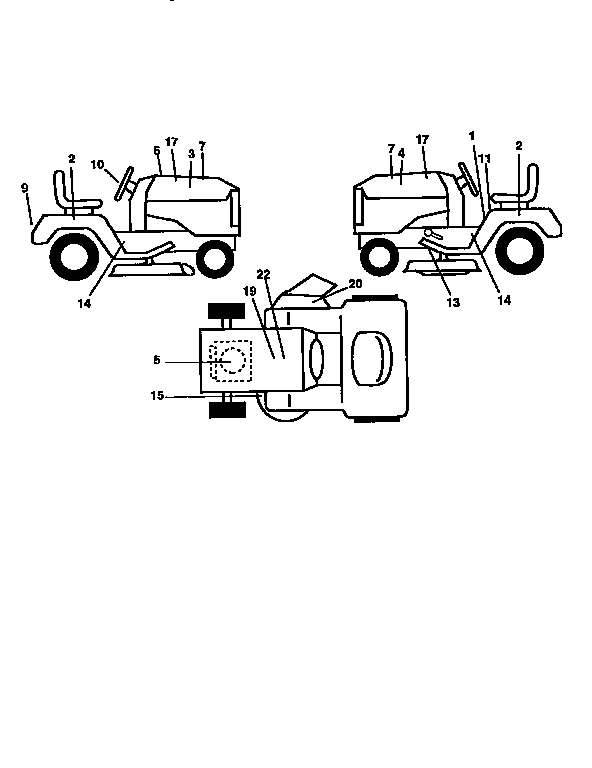 Craftsman 917259170 decals diagram