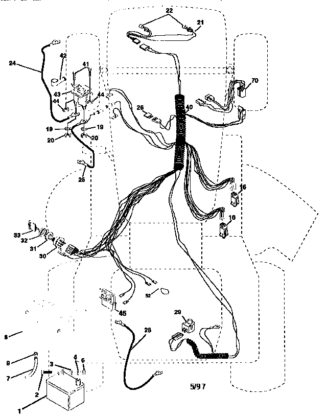 Craftsman 917259521 electrical diagram