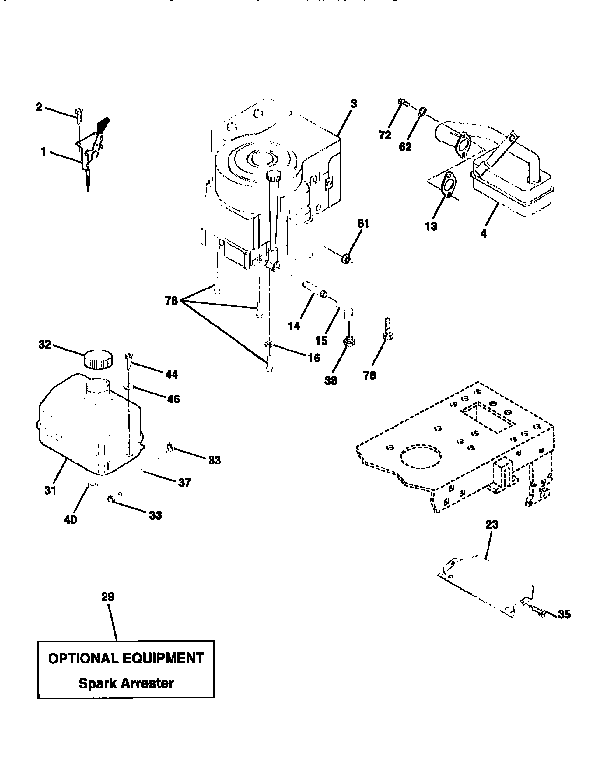 Craftsman 917259521 engine diagram
