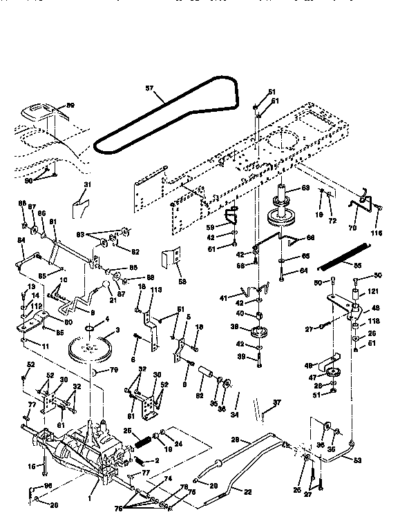 Craftsman 917259541 drive diagram