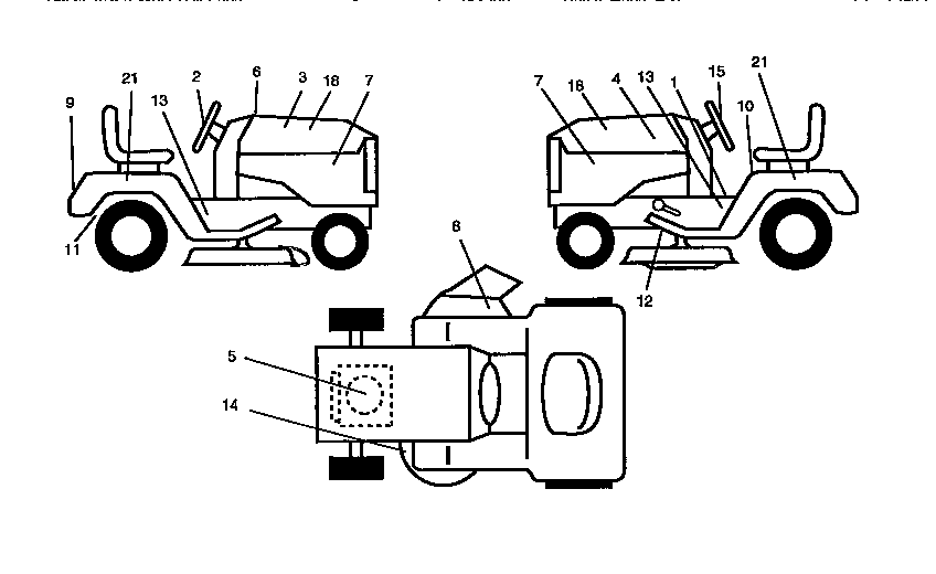 Craftsman 917259551 decals diagram