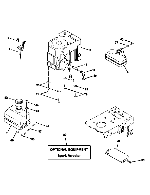 Craftsman 917259551 engine diagram