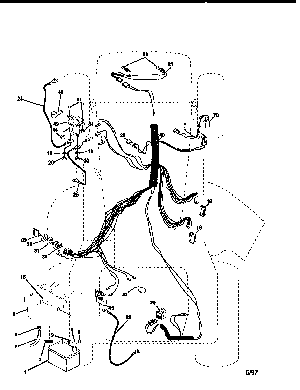 Craftsman 917258502 electrical diagram