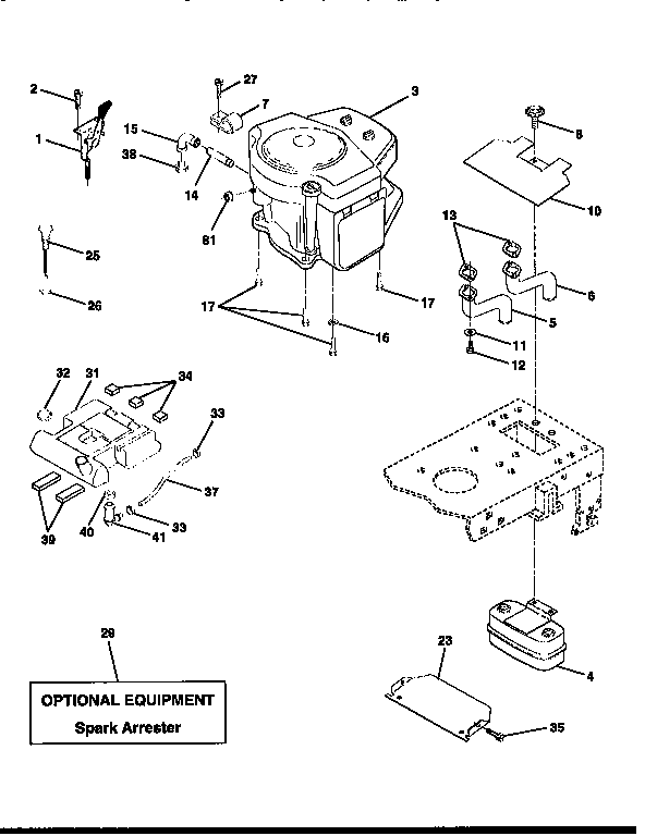 Craftsman 917258261 engine diagram