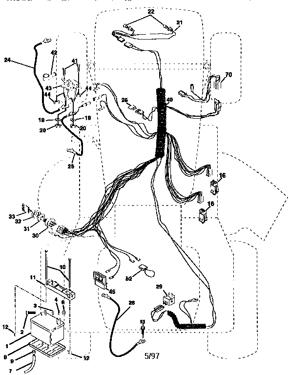 Craftsman 917258172 electrical diagram