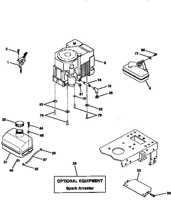 Craftsman 917258542 engine diagram