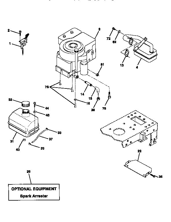 Craftsman 917258512 engine diagram