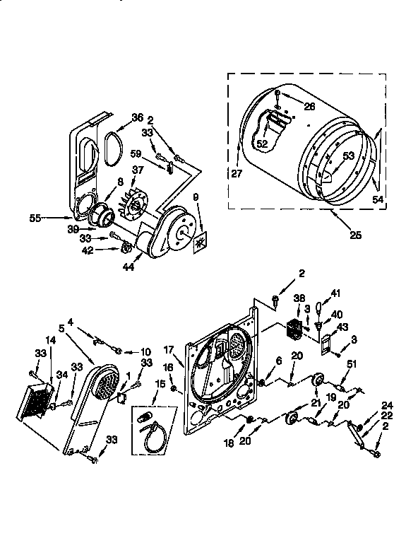 Kenmore 11066712690 bulkhead diagram