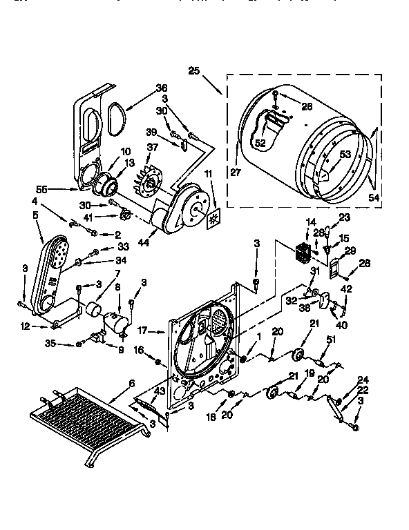Kenmore 11076812690 bulkhead diagram