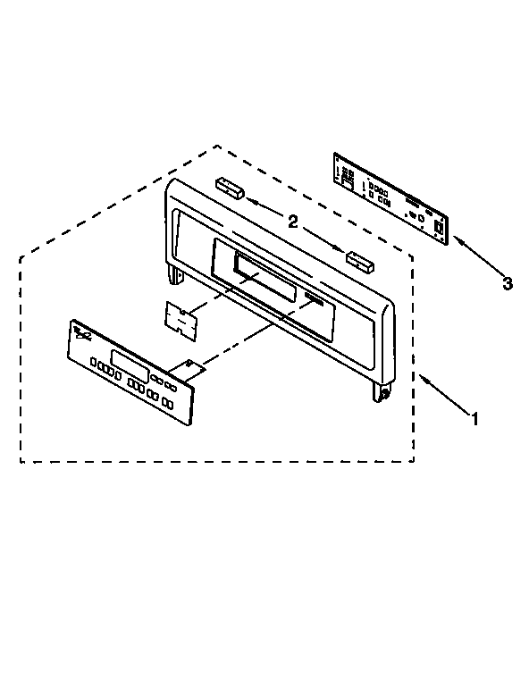 Whirlpool RBS248PDQ4 control panel diagram