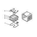 Whirlpool RBS248PDQ4 internal oven diagram