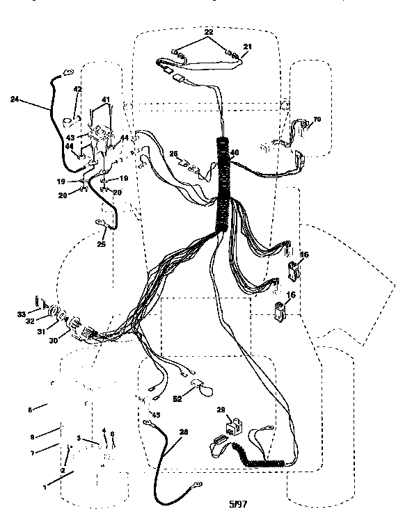 Craftsman 917259543 electrical diagram