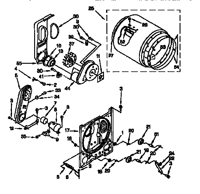 Kenmore 11076702691 bulkhead diagram